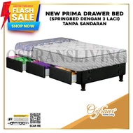 Kasur Guhdo Springbed New Prima Drawer Bed Laci - Tanpa Sandaran -