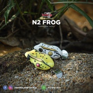 Sawa-D N2 Soft Frog | 4cm / 7g | Thailand Soft Rubber Frog Katak Tiruan Casting Haruan Toman Bujuk