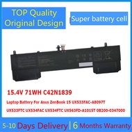 C42N1839 Laptop Battery For Asus ZenBook 15 UX533FAC-A8097T UX533FTC UX534FAC UX534FTC UX563FD-A1015
