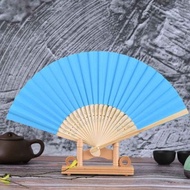 Bamboo Wood Folding Fan Handheld Cool Summer Folding Fans