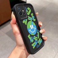 HP Phone Case For VIVO Y75 5G Y77 5G Y33s 5G Y33e 5G Case Smiley Face Cover Softcase Non-greasy Sili