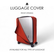 FULL STRETCH FABRIC LUGGAGE PROTECTOR COVER MICA FRONT LUGGAGE ZIPPER OPENING FULL LUGGAGE COVER/ 20
