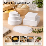 Set of 500 sheets of 10cm dumpling lining paper (AKSHOPCAMLE 2400.225)