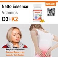 Diskon Supplement Vitamin D &amp; K Nattok2 Essence Strong Bones &amp; Respiratory Health