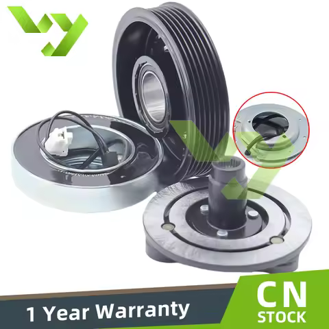 AC Compressor Clutch Pulley Coil Hub For Mazda 2 DE 1.3 1.5 D65161450H D65161K00B D65161450 D57061K0