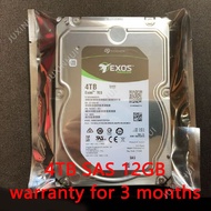Original Seagate 4TB ST4000NM0025/005A SAS 12Gb YXG4K 4T server hard drive ST4000NM005A  ST4000NM003