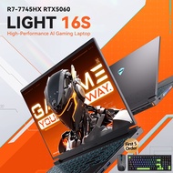 Machenike Light 16S AMD R7-7745HX RTX 5060, AMD R9-7945HX RTX5070 Gaming Laptop 16.0' 2.5K 300Hz Scr