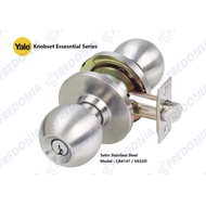 Yale CA4147 Entrance Cylindrical Door Knob Set US32D