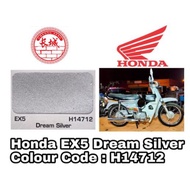 H14712 DREAM SILVER HONDA EX5 2K MOTOR PAINT/ CAT MOTOSIKAL