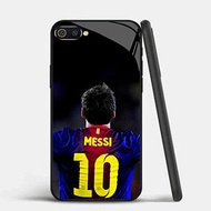 GK-35 Football star Messi Glass Casing for OPPO Realme A3S A5 A12E C2s C2 C1