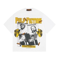 (TOP) KKONTENER 90s MOVIES "PULP FICTION" OVERSIZE TSHIRT WHITE