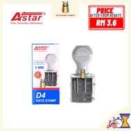 Astar Date Chop / Date Stamp / Cop Tarikh D4 (4MM) 1pc