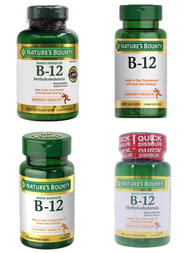 自然之寶維生素B12維他命 鈷胺素 美商NATURE'S BOUNTY QUICK DISSOLVE