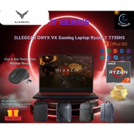 ILLEGEAR ONYX VX Gaming Laptop Ryzen 7 7735HS USED LAPTOP / 二手笔电 / 二手手提电脑