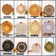 ROUND RATTAN BAG WHOLESALE PREMIUM QUALITY RATTAN BAG ATE BAG RATTAN SLING BAG RATTAN BAG WHOLESALE 