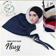 CIPUT KAOS TURKI TALI PREMIUM / DALAMAN HIJAB / DALAMAN ARAB TURKI / INER KAOS TURKI / DALAMAN HIJAB KAOS PAKE TALI / INER SONGKOK / DALAMAN KERUDUNG SERBA GUNA