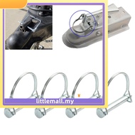 【LLMA】4x M8*70mm Trailer Coupler Hitch Pin Lock D Shape Heavy Duty Towing Safety Lock