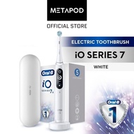 Oral-B iO Series 7 Electric Toothbrush with Micro Vibration Bluetooth A.I Teeth Tracking White iO7