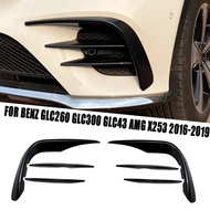 Fit For Mercedes Benz Accessories GLC Class GLC260 GLC300 GLC43 AMG X253 2016-2019 Front Bumper Spli