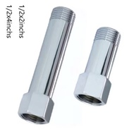 Faucet extensions 1/2 X 2 inches, 1/2 X 4 inches