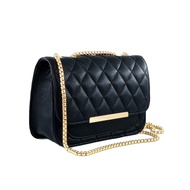 Tas Selempang Wanita FAZA Terbaru 2024 Slingbag Wanita Tali Rantai Gold Fashion Korea Kulit Sintetis