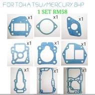 1SET GASKET TOHATSU/MERCURY FOR JAPAN 8HP