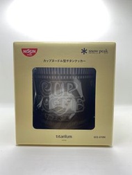 Snow Peak X Nissin 合味道杯麵鈦杯