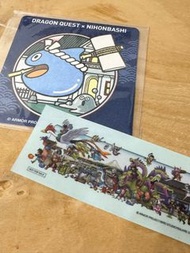 ［包郵］勇者鬥惡龍 史萊姆 紀念 貼紙 收藏卡 杯墊 日本 會場限定 Dragon quest | CARNIVAL in 日本橋 烏山明 插畫