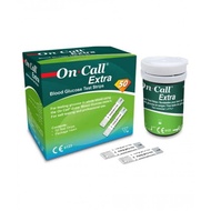 ON CALL EXTRA BLOOD GLUCOSE TEST STRIPS 50's (EXP 2024/02/12)