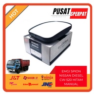 EMGI - nissan diesel CW-520 CW520 black manual emgi mirror RH 6422