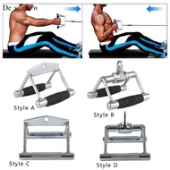 [Cuticate1] Double D Handle Cable Attachment for Gym Pull Down Training Weight Workout