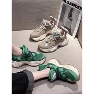 Characteristic women's sneakers with sole 5cm 2022