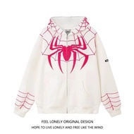 Spiderman Hoodies Jacket for Men & Women Black Spiderman Sweater Full Zipe Spiderman Hoodie for Coup