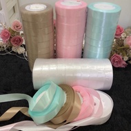 Glossy Fabric Ribbon 2cm Length 25 Yards Beautiful Tied To A Cake Box
