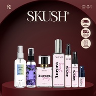 SKUSH AURORA JUICY High Quality Body Perfume Travel  Lelaki Perempuan Wangian Tahan Lama 24 - 72 Jam