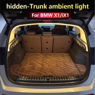 BMW X1/iX Trunk Light Running Water Welcome Trunk Lighting Car Interior Ambient Light Strip Supplies