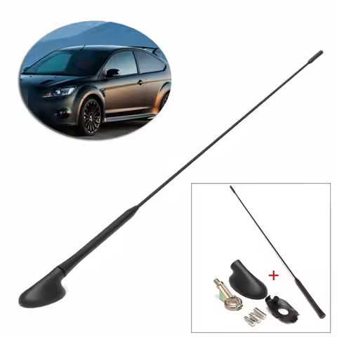 Car Roof Antenna Mast Kit 54cm AM/FM Antenna For Ford Focus 2007 Aerial Car Roof Tool XS8Z18919AA 98