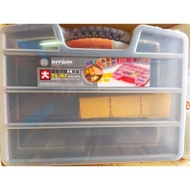 *** TL87 Big Harvard Portable Toolbox/Size: 39.4 * 30.4 * 6.1cm