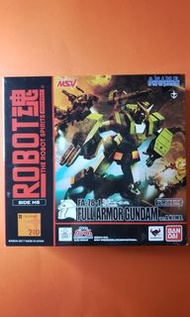 全新 Bandai Robot 魂 210 (Side MS) FA-78-1 全裝甲型 高達 Ver. ANIME robot Spirits 機動戰士 Full Armor Gundam