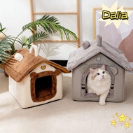 DALIA Pet Warm House, Detachable Thickened Cat And Dog House, Comfortable Washable Deep Sleep Semi-e