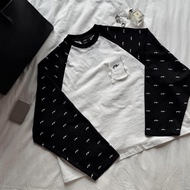 MONO WHISPER LONGSLEEVE - Loose long sleeve shirt 280GSM Whose Studio for men and women