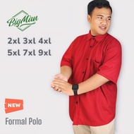 KEMEJA Jumbo Men's Shirts Size 5xl 7xl 9xl Oversized Plain Shirts 2xl