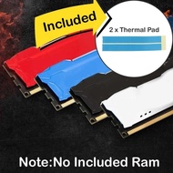 Computer Memory Cooler Radiator RAM Heatsink For DDR2 DDR3 DDR4 Ram Amor Vest (2Pcs/set For 1 RAM)