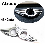 Atreus 1pcs For Mini Cooper Countryman R55 R56 F55 F56 Car Auto Accessories Door Pin Lock Wing Emble