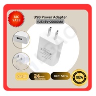 LAOG USB Power Adapter Supply Volt Power USB Charger US AC DC Universal 5V 2A