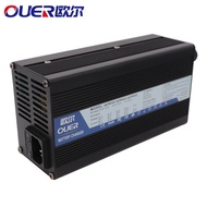 71.4V10A Charger 17S 62.9V Lithium Battery Charger with Fan Automatic Turn Signal Light