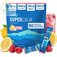Ready StockNello Supercalm Powdered Drink Mix Cortisol Reducer  L Ksm-66 Magnesium Glycinate Vitamin