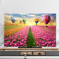 Custom Pattern upgrade Living room decoration New Style tapestry TV Dust Cover Elastic Hanging TV Cover Cloth remote control Computer cover 32 27 37 38 39 40 43 46 50 52 55 58 60 65 70 75 80 85inch smart tv61918
