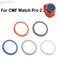 MAYWI Watch Bezel, Metal Replacement  Cover Ring, Smart Watch Accessories Shell Protective Screen Pr