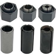 Set Collet Chuck dan Nut Ganti untuk Dewalt DW6214 DW618 Router dengan Lengan Reducer 1/2", 1/4", 12